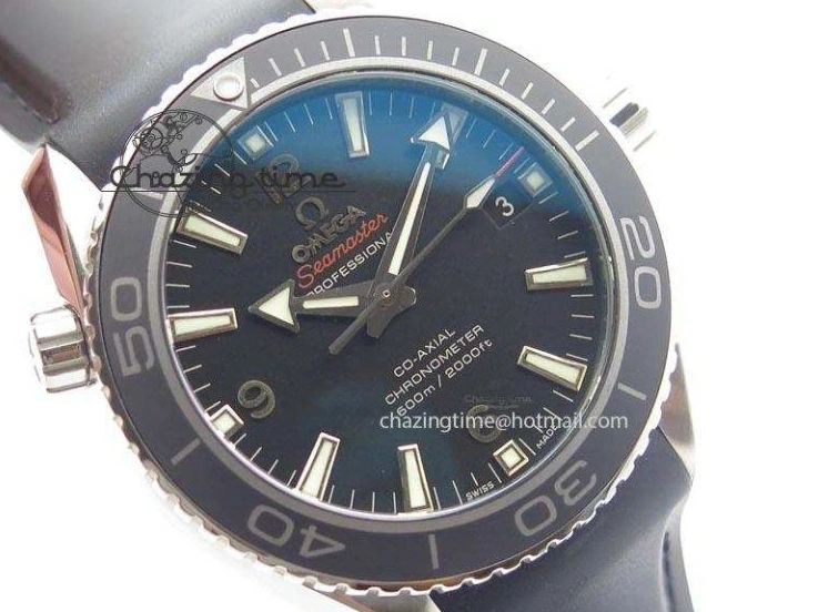 0412 Colorful Planet Ocean SS Bp Maker 45mm Black Bezel On Black Rubber Strap A 8219